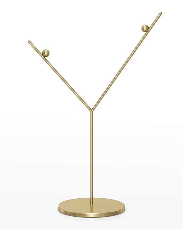 Golden Ornament Stand